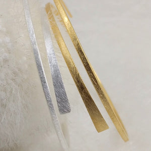 UbaL - Kreolen (ø 4cm) aus Silber oder vergoldetem Silber